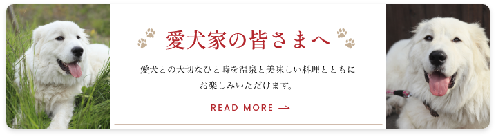 愛犬家の皆様へ