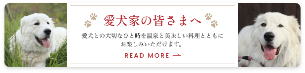 愛犬家の皆さまへ